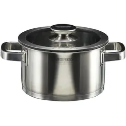 Meisterkoch Kochtopf  TRIBUS ¦ silber ¦ Edelstahl ¦ Maße (cm): H: 11,5  Ø: 20.0