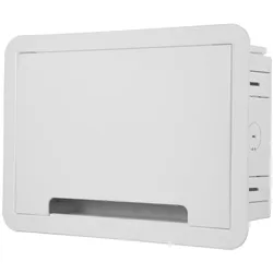 Sanus In-Wall Media Box 9 (1 Stk., Wandmontage), Lautsprecher Ständer + Wandmontage, Weiss