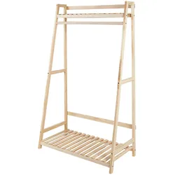 KLEIDERSTÄNDER Bambusholz hellbraun 135 cm Baker