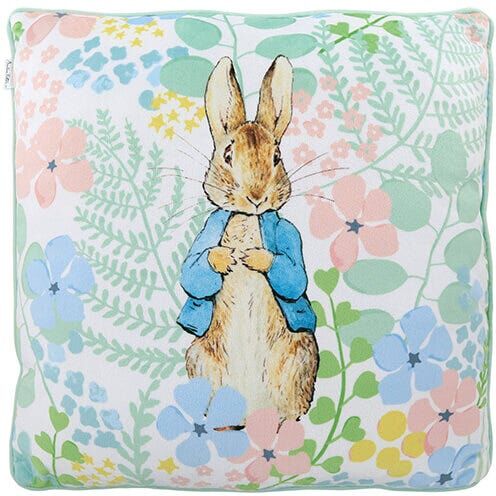 Beatrix Potter Peter Rabbit English Garden Cushion