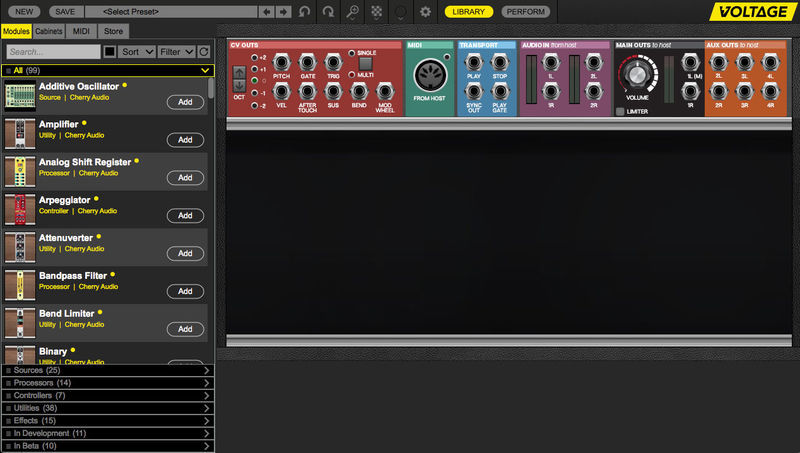 Cherry Audio Voltage Modular Core