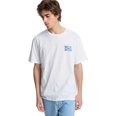 T-Shirt QUIKSILVER "EV Starfish Stamp", Herren, Gr. M, weiß, Obermaterial: 70% Baumwolle, 30% Baumwolle., Shirts T-Shirt
