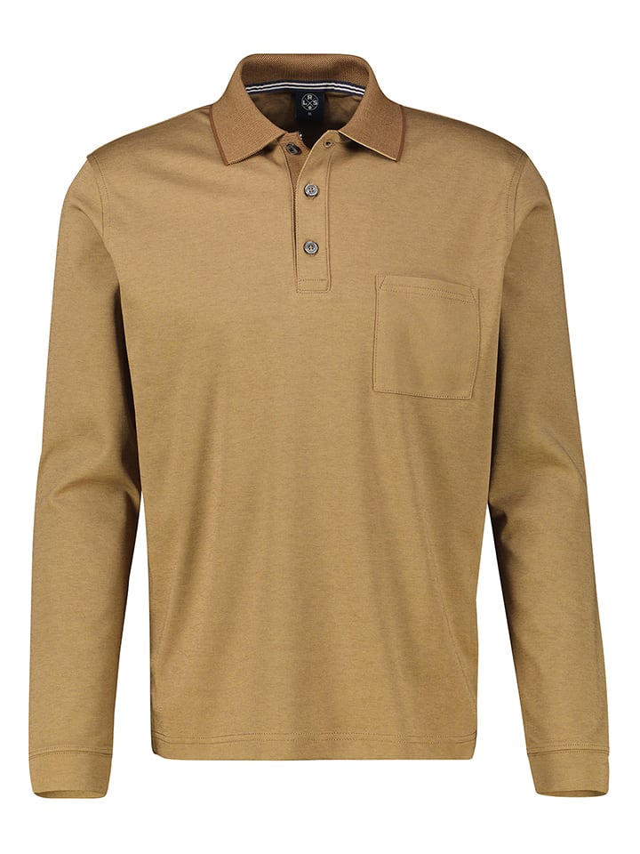 Lerros Poloshirt in Camel - L
