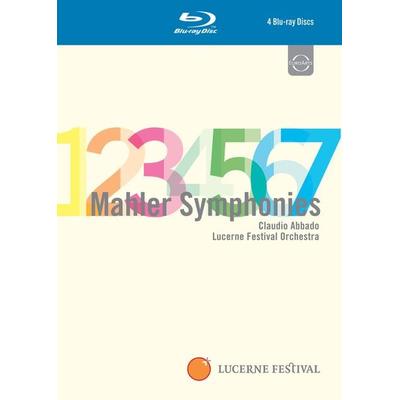 Maler Symphonies 1-7 - Claudio Abbado - Lucerne Festival Orchestra - Limited Edtion [4 BRs] - Claudio Abbado,Lucerne Festival Orchestra, Blu-ray