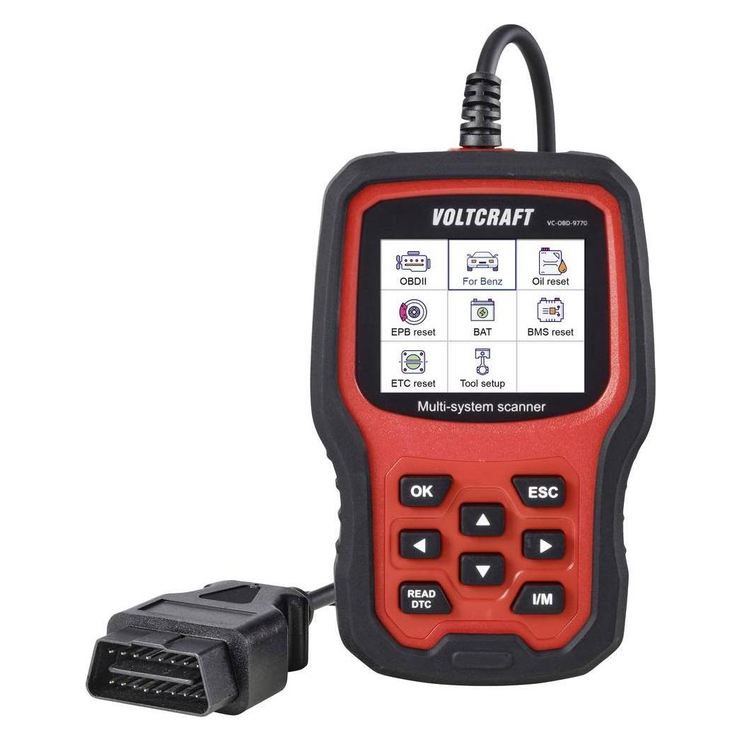 Voltcraft VC-OBD-9770 OBD II Diagnosetool VC-14616095 (VC-14616095)