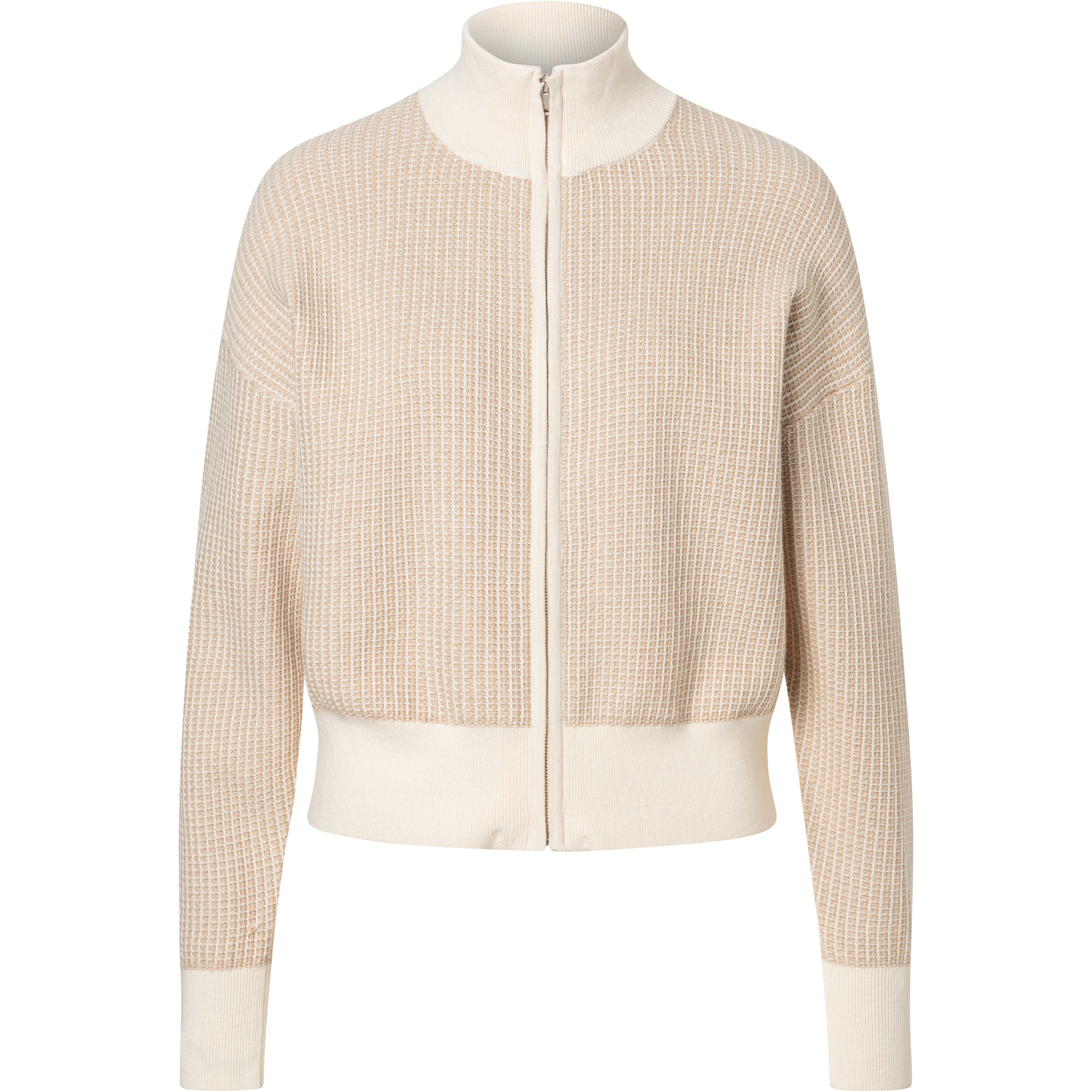 Mandala Studio Cardigan Damen Freizeitjacke, Parkas beige Größe M Yoga | Lifestyle Hautfreundlich