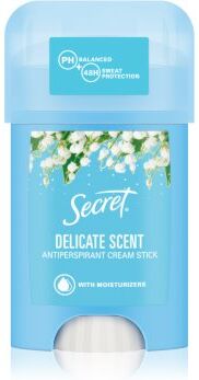 Secret Delicate Antiperspirant Cream Stick antitranspirante cremoso para mulheres 40 ml. Delicate Antiperspirant Cream Stick