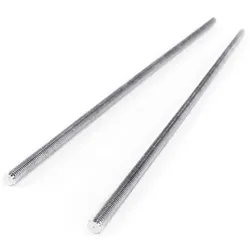 Makeblock Gewindestangen M4, Stahl verzinkt 288 mm, kompatibel mit MB-Gewindeführung, 2 Stück