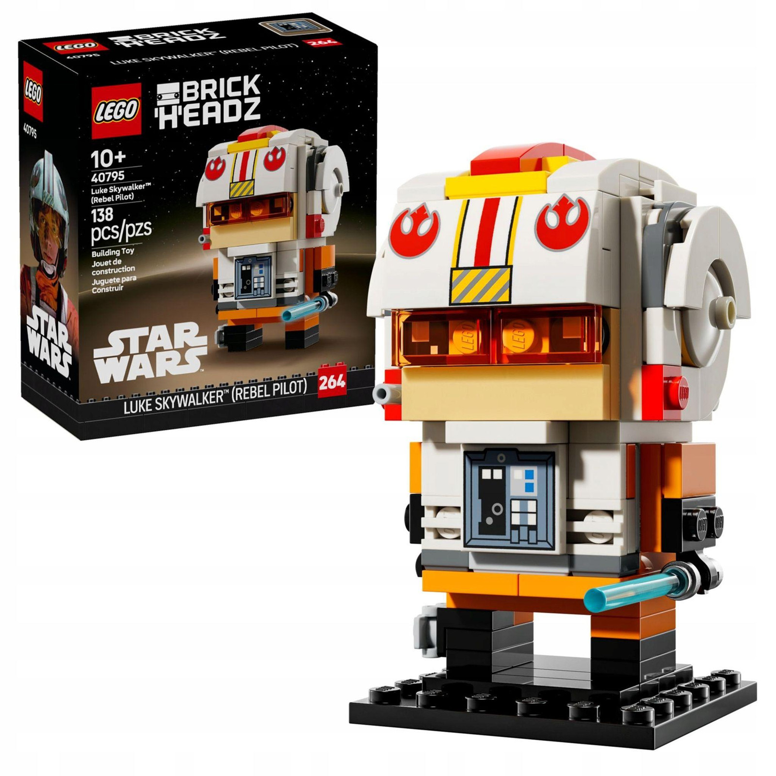 LEGO BrickHeadz Star Wars 40795: Luke Skywalker, Rebel Piloot