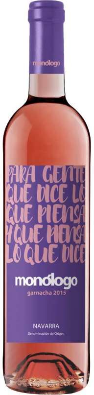 Vino Rosado Monólogo 2023 D.O. Navarra 75cl - Comprar Vino Online