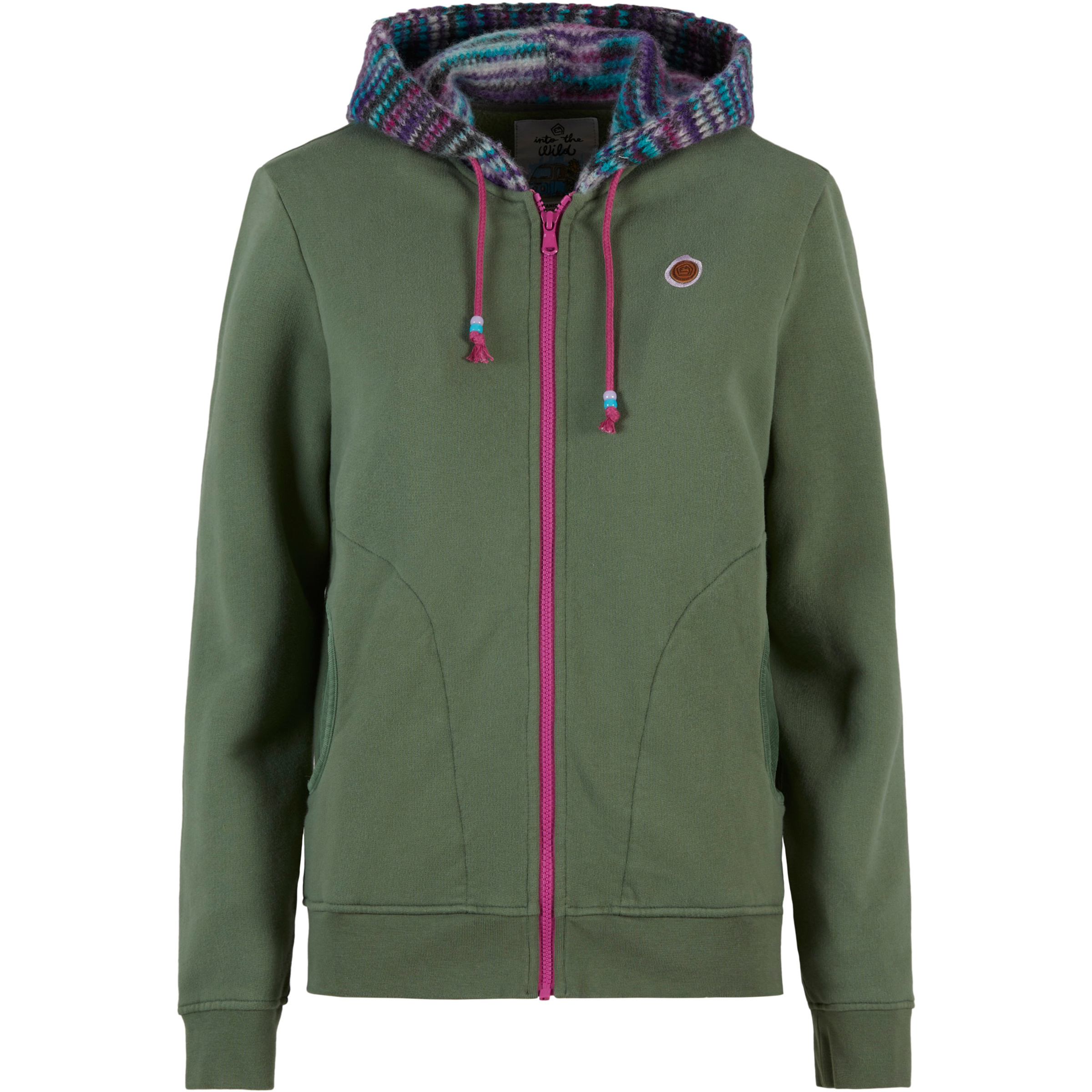 E9 Bea Damen Fleecejacke gruen Größe S Bouldern | Lifestyle Hautfreundlich