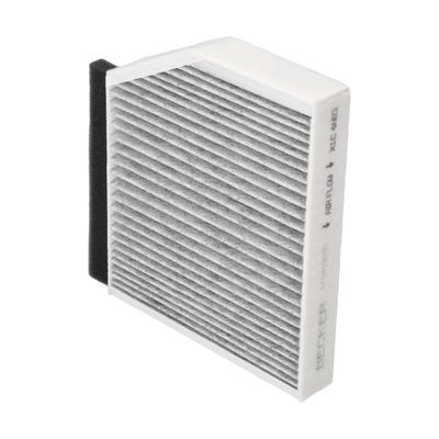 F.BECKER Filter, Innenraumluft 170410035 unterhalb des Handschuhfaches für Mercedes