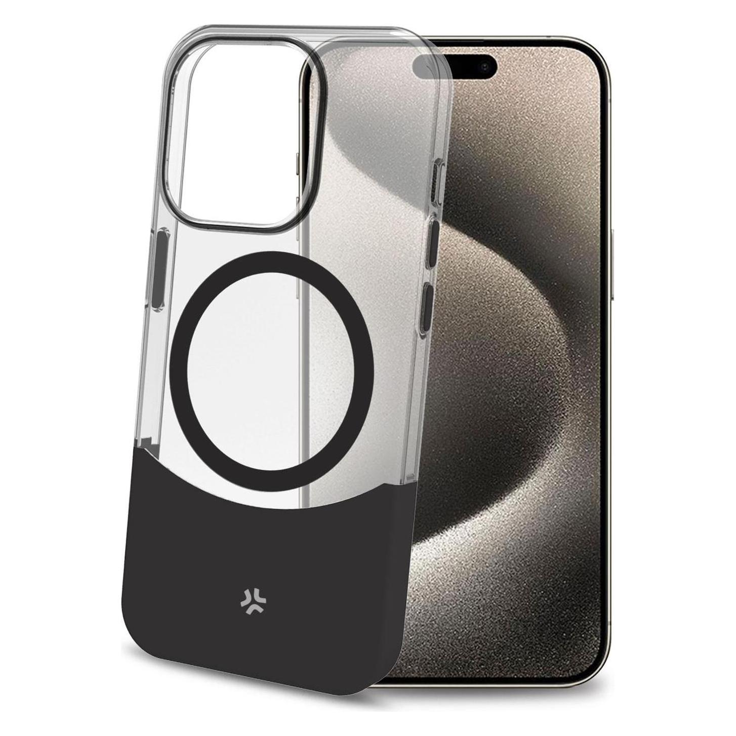 Celly MagDual Hülle für iPhone 16 Pro (Apple iPhone 16 Pro) (MAGDUAL1079BK)