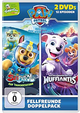 Paw Patrol - Sea Patrol & Die Fellfreunde retten Wufflantis (DVD) - Preis vom 11.10.2026 03:10:56 h