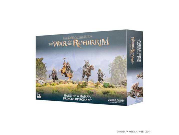 Games Workshop - Midden-Aarde SBG: Haleth & Hama Prinsen van Rohan