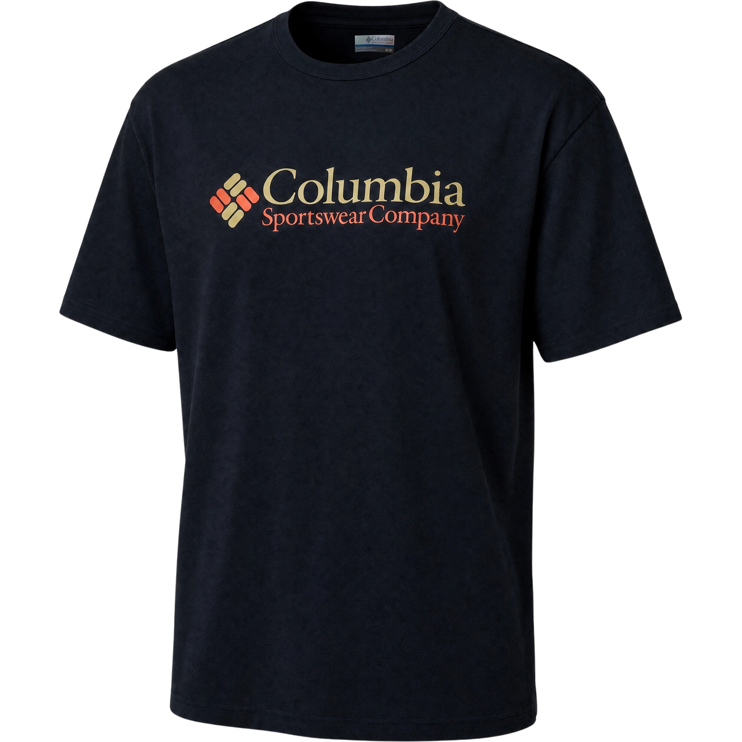 Columbia CSC Heavyweight Logo Herren T-Shirts schwarz Größe S Lifestyle Hautfreundlich
