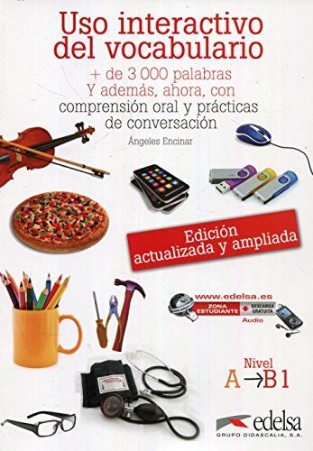 Ángeles Encinar Félix - Uso interactivo del vocabulario: A1-B1 - Übungsbuch: Učebnice (Material Complementario - Jóvenes Y Adultos - Uso Interactivo Del Vocabulario - Nivel A1-B1) - Preis vom 01.10.2026 17:08:56 h