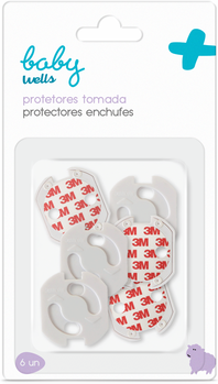 Baby Wells Protetores Tomada 6 un