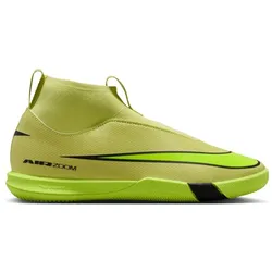 Nike Mercurial Air Zoom Superfly 10 Academy IC Kinderhallenschuh neongelb/schwarz