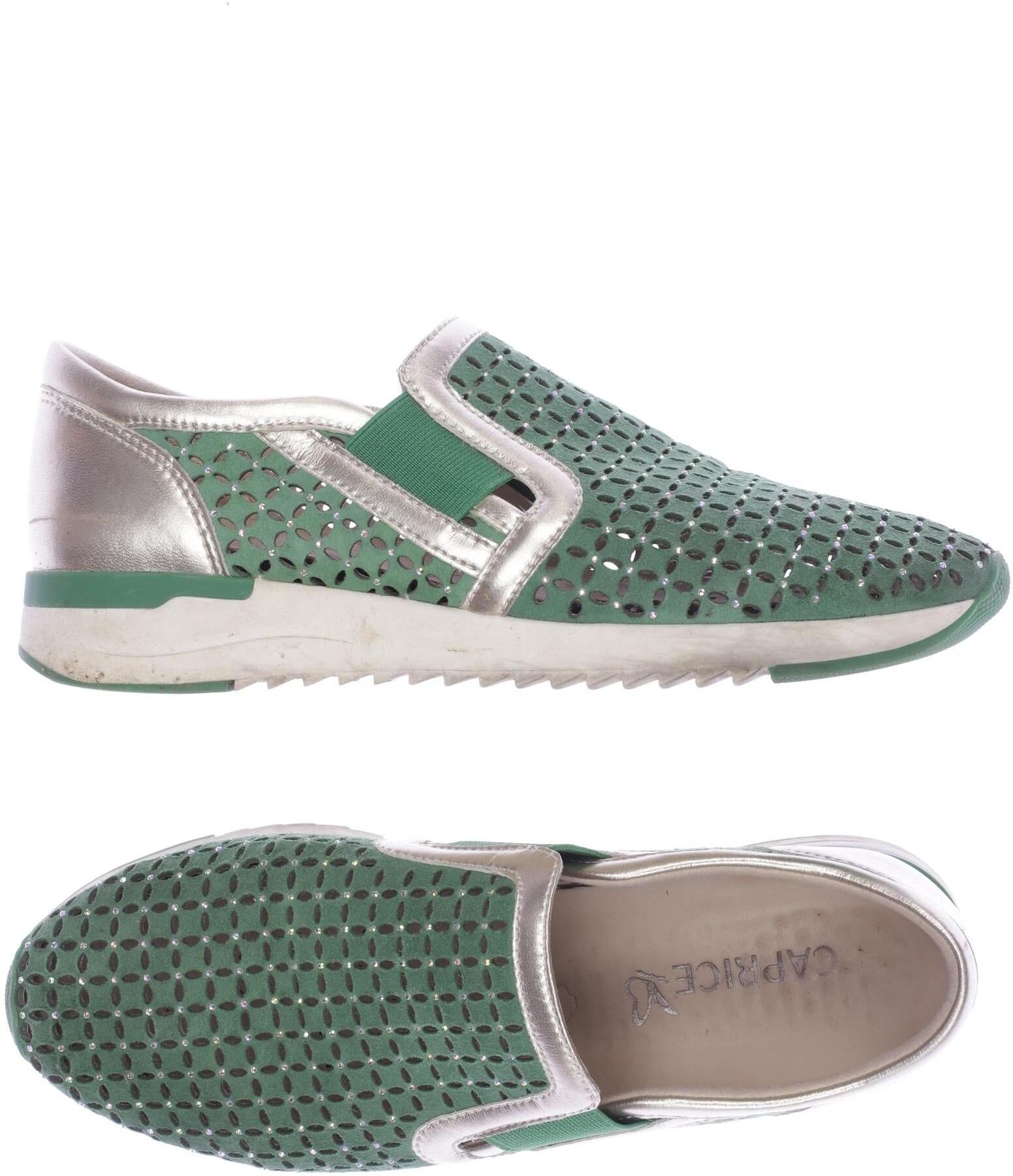 Caprice Damen Halbschuh, Türkis, Gr. EU 38, Kunstleder / Leder - Second Hand
