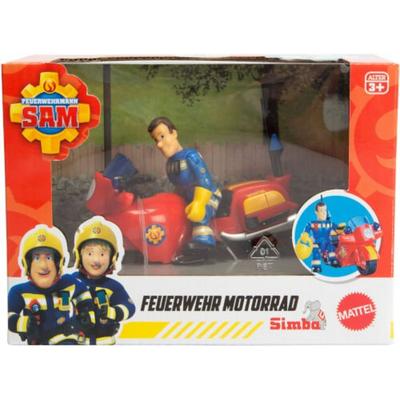 Sam Feuerwehr Motorrad mit Figur