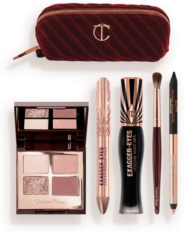 The Exagger-eyes Mascara Look & Makeup Kit - Eye Kit Charlotte Tilbury 351 The Exagger-eyes Look & Makeup Kit Size: