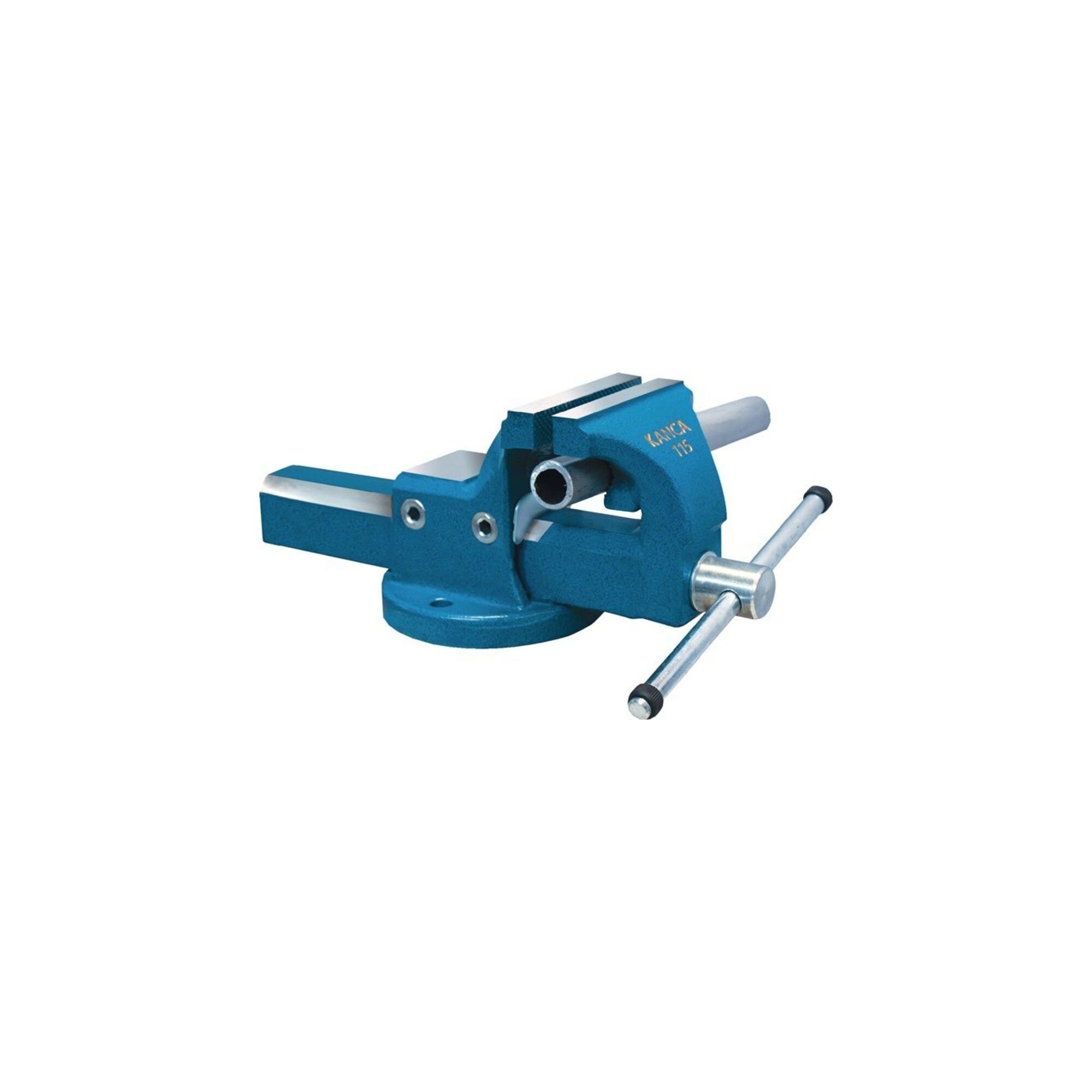 Parallelschraubstock Fortissimo Fix Backen-B.125mm Spann-W.160mm geschm.KANCA (60205020125)