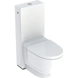 Geberit AquaClean Mera Classic WC-Komplettanlage AP Stand-WC Glas weiß