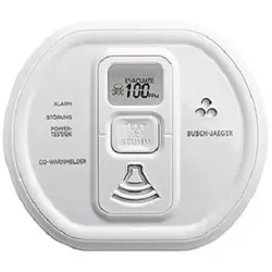 Busch-Jaeger CO Alarm 85dBA LC-Display 10-Jahresbatterie 6839/01-84