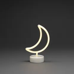Konstsmide Weihnachtsbeleuchtung  LED Schlauchsilhouette Mond