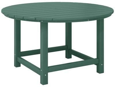 Polytrends "Laguna Kids Outdoor 38"" Round Poly Dining Table for Children"