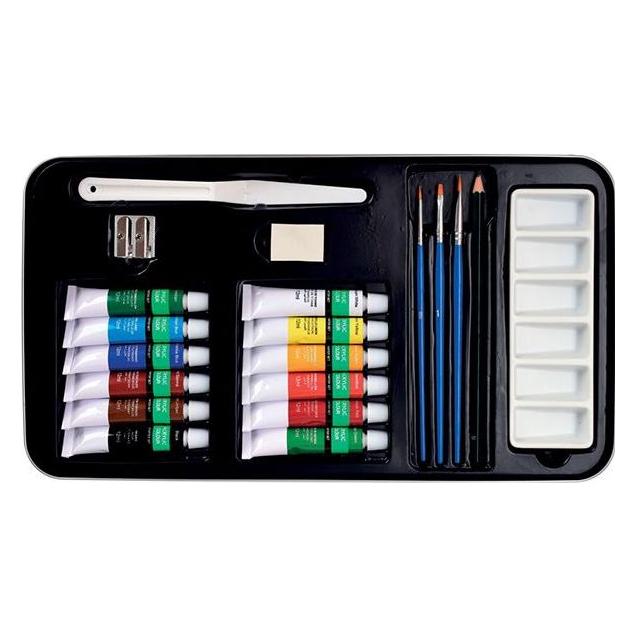 Winsor & Newton FINEART acrylic colour art set 20pcs (800587)