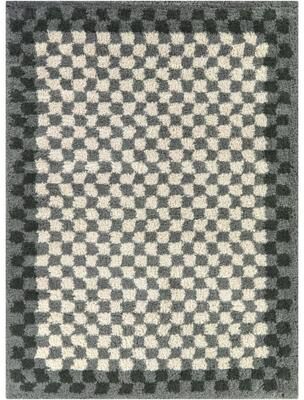 Balta Rugs Covey Plush Checkered Thick Shag Area Rug