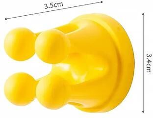 Inspire Essentials Silicone Self Adhesive Toothbrush Holder Hooks 4
