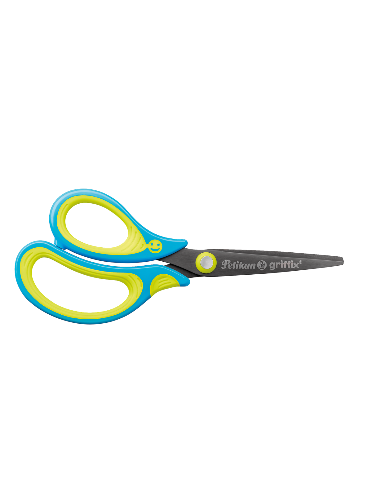 Pelikan griffix Schulschere spitz für Linkshänder, Neon Fresh Blue