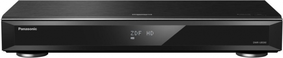 Panasonic DMR-UBS90 Blu-Ray-Rekorder mit Triple Tuner Schwarz