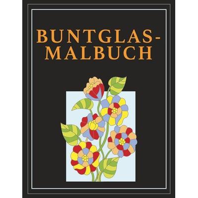 Buntglas-Malbuch, Taschenbuch von Coloring Pages for Kids, Coloring Pages for Kids, 978-1-63589-415-8