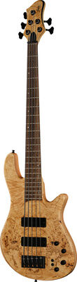 Franz Bassguitars Merak 5 Poplar Burl Premium Natur