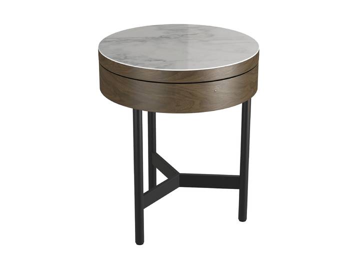 Funktioneller Keramik Design Beistelltisch „Kingston“ Akante Design