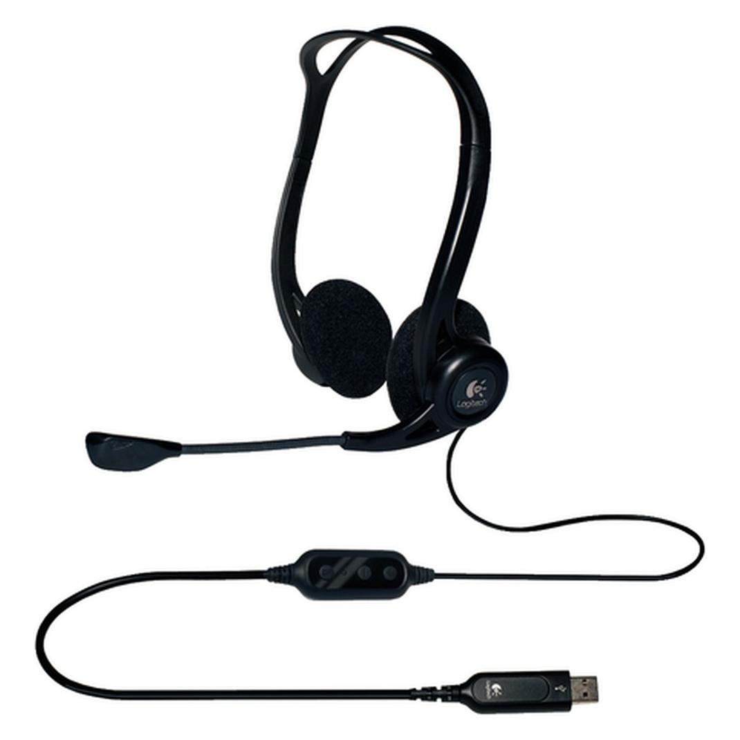 Logitech Kopfhörer (Kabelgebunden, USB-A) (981-000100)