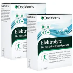 DocMorris Elektrolyte Doppelpack 2X20 St