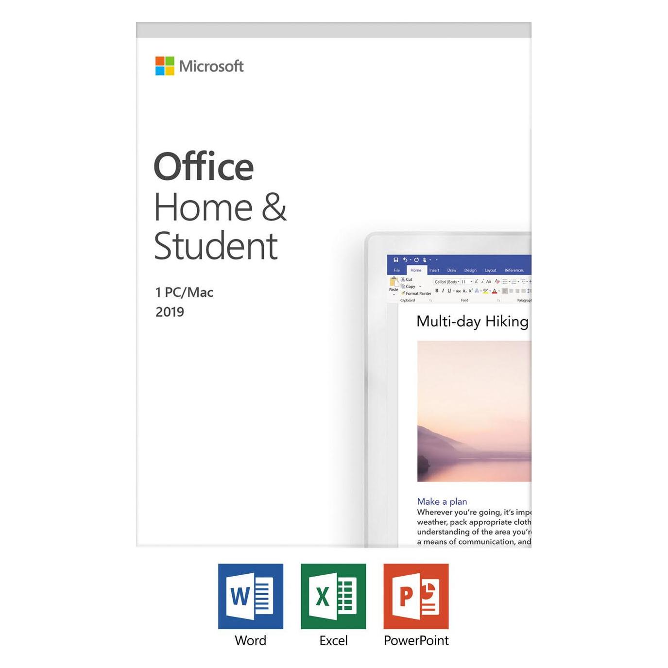 Microsoft Office Home & Student 2019 (1 User, unbegrenzt) (79G-05153)