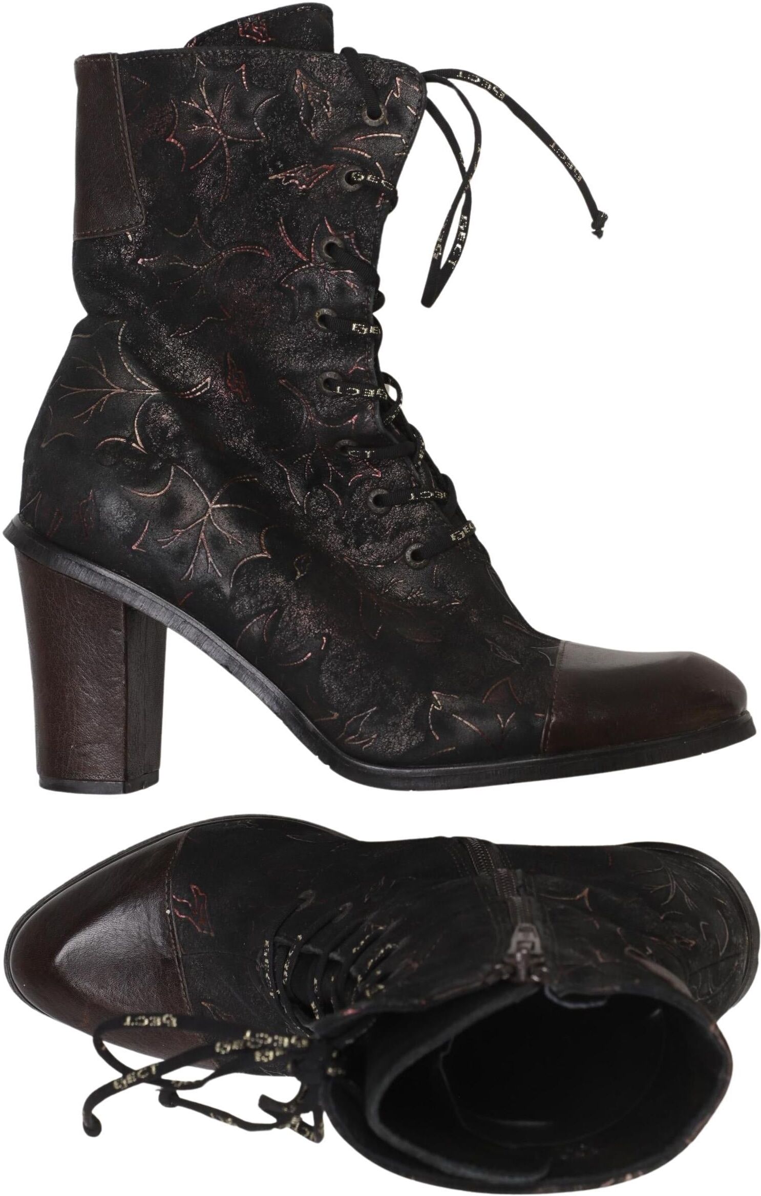 Eject Damen Stiefelette, Braun, Gr. EU 38, kein / Etikett - Second Hand