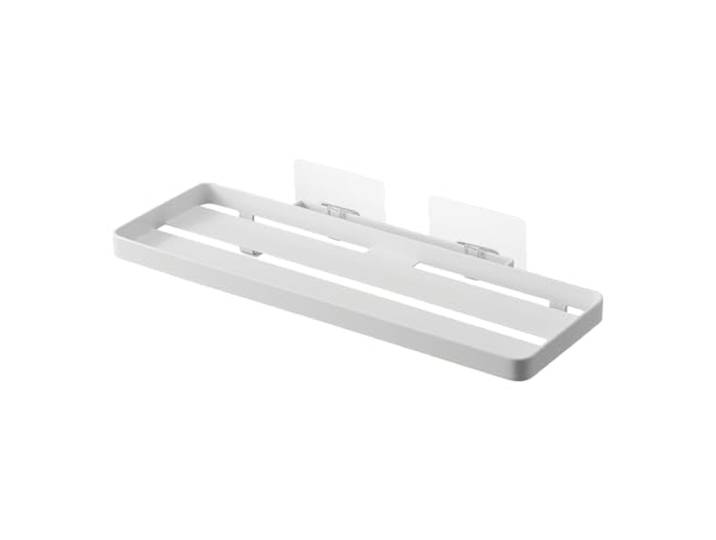 YAMAZAKI 5397 TOWER Film Hook Sanitary Tray, white, Steel/Silicone FILMHOOK : Polycarbonate/PET/Polyurethane, 30 x 11.5 x 4.7(excluding film hook) cm