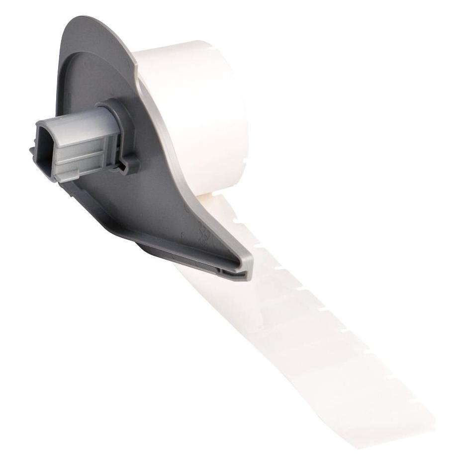 Brady M7-17-430, Polyester, Transparent, glänzend, 25.40 x 12.70 mm, permanent (500 E.) (M7-17-430)