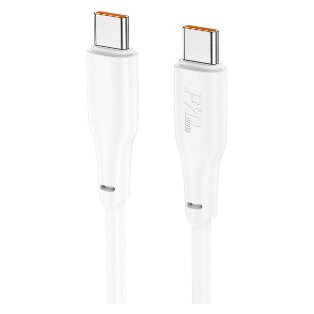 Hoco m W USB-C auf USB-C Schnelllade-Datenkabel (2 m, 100 W) (11018)