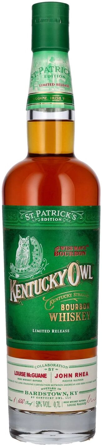 Kentucky Owl Bourbon Whiskey ST. PATRICK'S EDITION 50% Vol. 0,7l