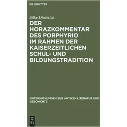 Diederich,S.:Horazkommentar d.Porphyrio, Fachbücher von Silke Diederich