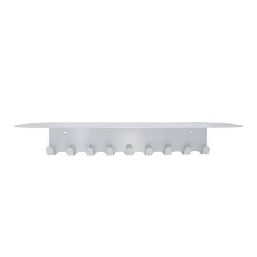 House Doctor Book kapstok lichtgrijs met open frame en dubbele haken