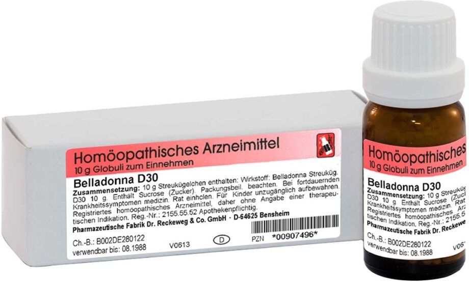 Belladonna D30 Globuli 10g
